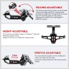 KEEPDSGN Motorcycle License Plate Bracket Fender Eliminator With LED Light