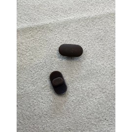 MYKITA New Replacement Silicone Nose Pads Mikita Sunglasses Eyeglasses Snap On Brown