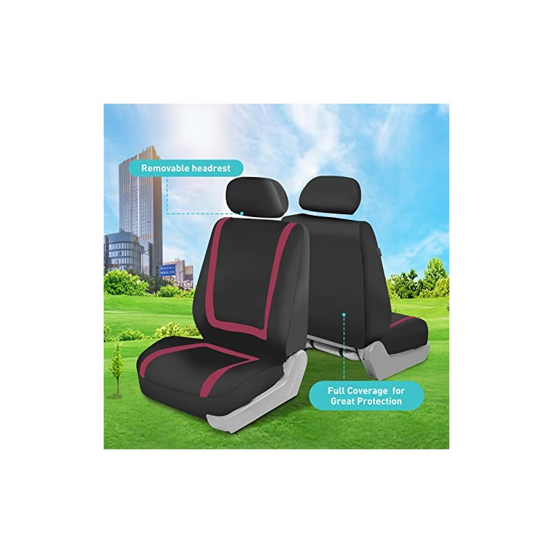FH Group única y Plana, de Tela, Cubierta de Asiento
