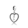 SBI Jewelry Initial Letter Charm for Bracelet S Dangle Charm