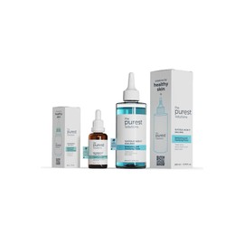 The Purest Solutions, Sivilce & Akne Önleyici, Sebum Dengeleyici ve Gözenek Sıkılaştırıcı Bakım Seti (30ML + 200 ML)