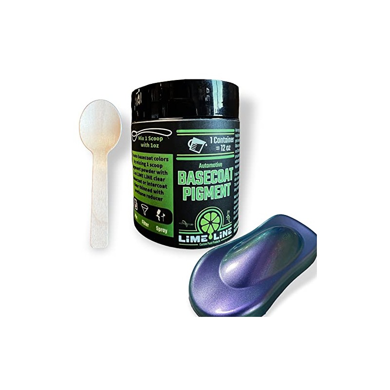LiME LiNE Base Coat Maker Pigment Powder, Automotive Grade, Basecoat