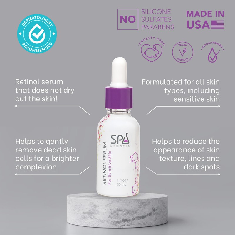 Spa Sciences - Retinol Serum - Made in the USA