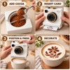 Latte Art Stencil Camera for Coffee Decorating – One Touch