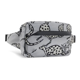 Chiemsee Jump N Fly Belt Bag, Waist Bag Travel and Everyday Made from Recycled PET, gray, Belt bag made of PET