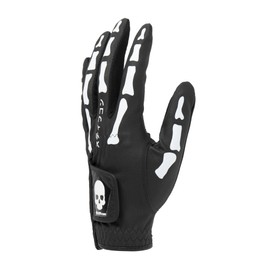 Men's Bone Pattern Golf Gloves TULANG/Touran V2 BLK Left Hand Stiffcon... (23LH_Left Hand)
