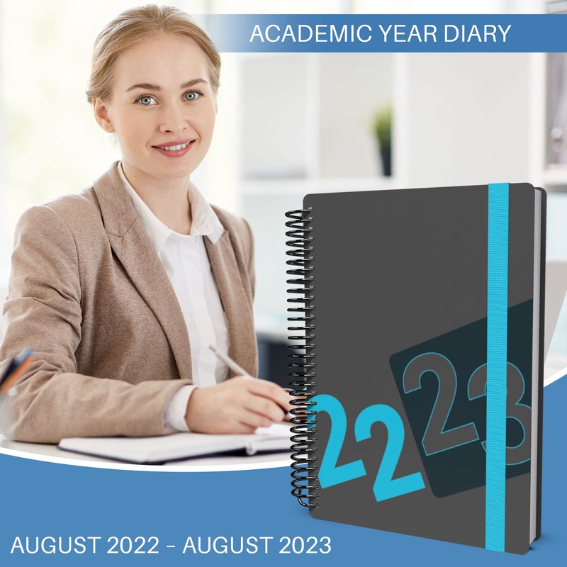 Collins Delta A6 Week to View Mid Year Academic 2022-23