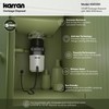 Karran 1/3 HP Continuous Feed Garbage Disposal for Kitchen Sinks