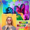 30 Pcs Glow Rave Trinkets Festival Smile Hair Clip Rave