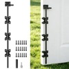 24" Cane Bolt for Gates, Heavy Duty Gate Drop Rod