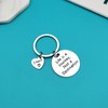 Xiahuyu Sobriety Gifts Keychain Life is A Journey Not A