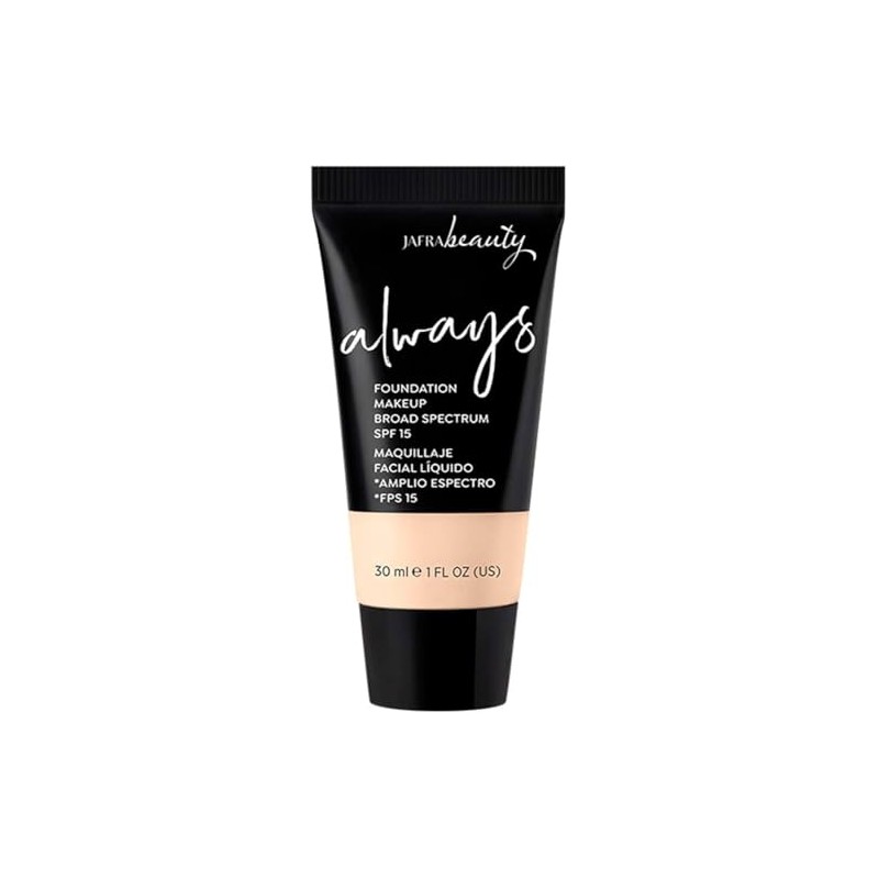 Jafra Maquillaje Facial Líquido Always, Tono Shell, 30 mL