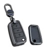KUNIO Folding Car Key Cover fit for VW Golf 7