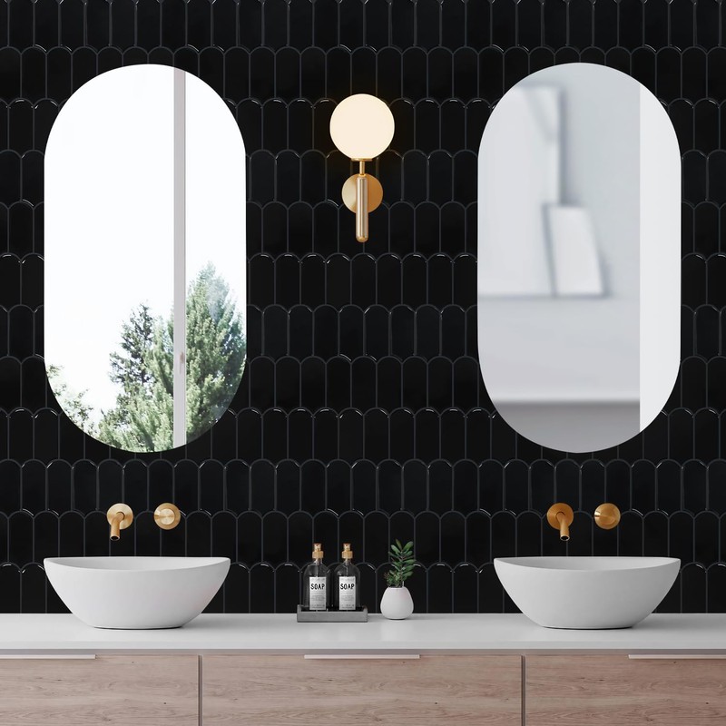 Vamos Tile Upgraded Thicker Design Peel and Stick Backsplash Tile,