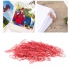 100Pcs Carrot Paper Clips Carrot Shape Strong Metal Anti Slip