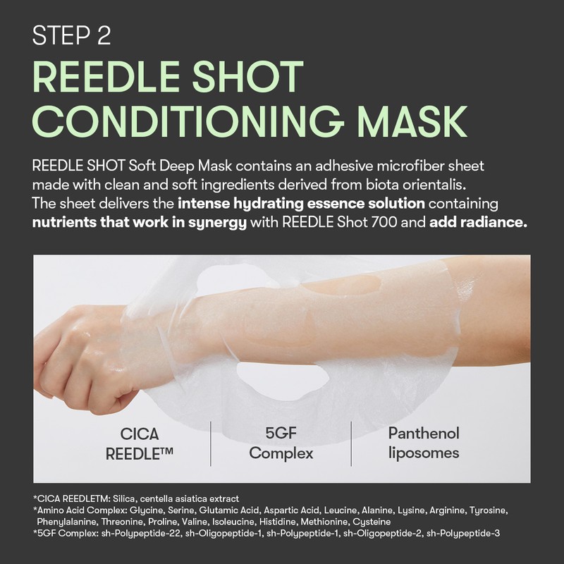 VT Cosmetics [VT Cosmetics]Reedle Shot 700 2-Step Mask (1ea)