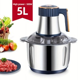 NEW 5L Multifunctional Meat Grinders Machine Household Large Capacity 304 Use