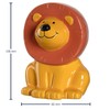 LEONARDO HOME Bambini Money Box 12.8 cm Lion, Ceramic, Yellow,