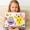SmilinFit 24 Sheet Easter Stickers for Kids Toddlers, Easter Basket