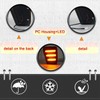 BINQIGOO LED Front Headlight Side Marker Lights for Toyota Pickup