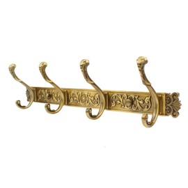 QULYEA Coat Rack Wall Mount,Vintage Wall Hooks Coat Hooks Antique Towel Racks for Bathroom Entryway Wall Mounted CoatRack Clothes Heavy Duty