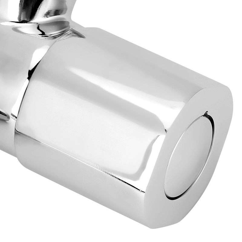 G1/2in Thread Brass 1 Inlet 2 Outlet Angle Valve ThreeWay