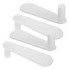 BUGUUYO 4pcs Bed Net Bracket Presser Feet Thickened Rod Holders