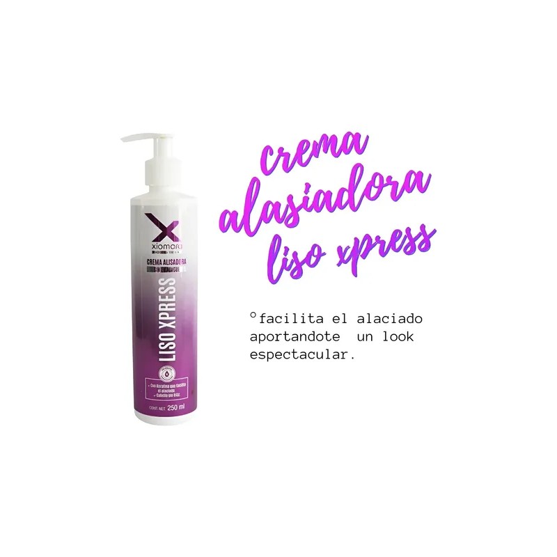 Liso Xpress Crema Alisadora Xiomara 250 Ml