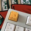 Resin Keycap Lovely Cheese Style Hand Painted Exquisite Details Durable