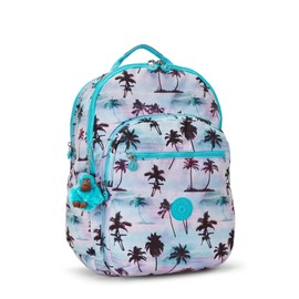 Kipling Seoul Extra Large Laptop Backpack Shadow Palm Print One Size