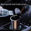 Car Trash Can Bin with Lid with 60pcs Trash Bags,Leak