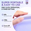Saviland Mini UV Nail Lamp: 12W Fast Curing Mini Nail