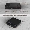 Coffee Scale with Auto Timing, Mini Rechargeable Espresso Scale with
