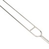 8 Pcs Stainless Steel Barbecue Fork Roasting Stick with Temperature