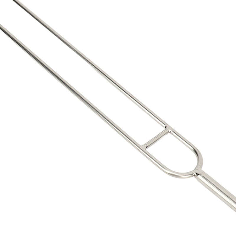 8 Pcs Stainless Steel Barbecue Fork Roasting Stick with Temperature