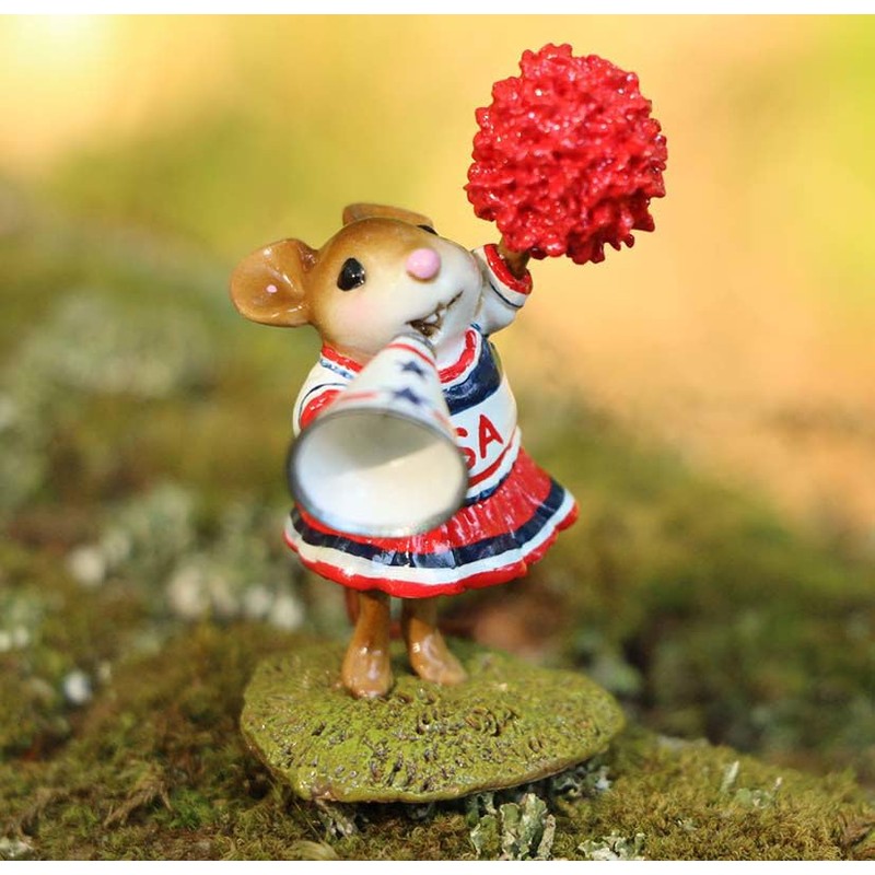 Wee Forest Folk M-737 Cheerful Cheering (New 2023)