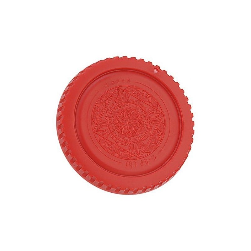 Fotodiox Red Designer Body Cap Compatible with Canon EF and