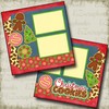 CHRISTMAS COOKIES - Premade Scrapbook Pages - EZ Layout 929