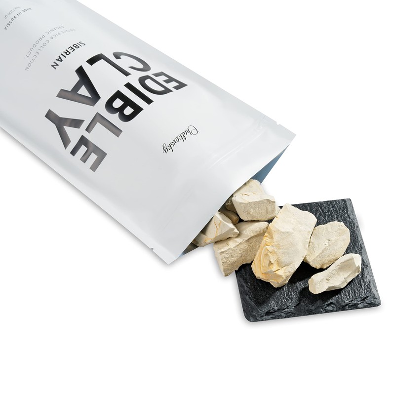 Chalkovsky Premium Edible Clay - Crispy Clay Chunks for Eating