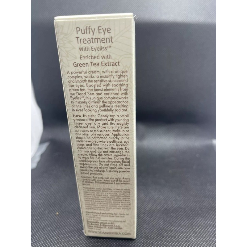 SEAMANTIKA Puffy Eye Treatment Instant results – Naturally Eliminate Wrinkles,