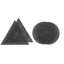 Original Einhell 5-Piece Sanding Mesh Set (Drywall Sander Accessories for Einhell Drywall Sanders TE-DW 225 X and TC-DW 225, Velcro Adhesion, Includes 4x P80, 1x P120)