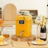 Bululuo 2 Gallon Glass Drinks Dispenser for Parties, Beverage Dispenser