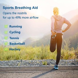 WoodyKnows Enhancer Nasal Dilator, Model 2024 Standard, Improves Sports Airflow, Nasal Congestion aid (M 4Pack)