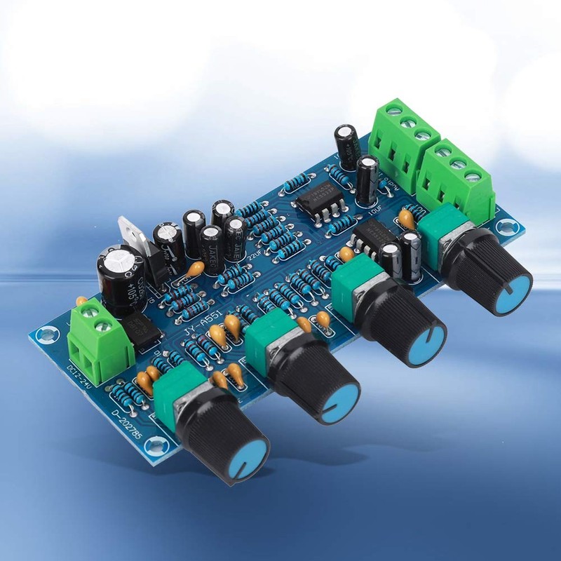 Preamp Tone Board Single Power Supply Electric Preamp with Fever