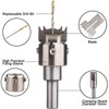 MuNanshan 30 PCS Ring Drill Bit Set, 16-21 mm Blades