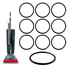 30563B Vacuum Belt for Sanitaire Eureka Commercial Upright Vacuum Cleaner, 66100 Round Vacuum Cleaner Belts for Sanitaire Eureka Style RD, SC679, SC684, SC688, SC886, SC887, SC888, SC899-10 Pack