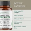 Grass Fed Beef Liver Capsules - 100% Pasture Raised -