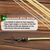 9KM DWLIFE Kevlar Kite String, 100lb 1000Ft, Twisted Kevlar Line,