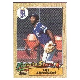 1987 Topps Bo Jackson Rookie Baseball Card #170 - Shipped In Protective Display Case!