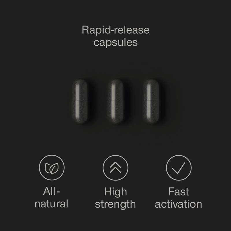 Activated Charcoal Tablets 2000mg - High Strength Charcoal Tablets for